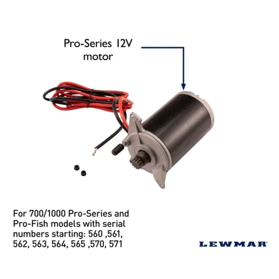 Lewmar Qualifies for Free Shipping Lewmar Pro Sport Motor 12v Gen 1 & 2 #66000107