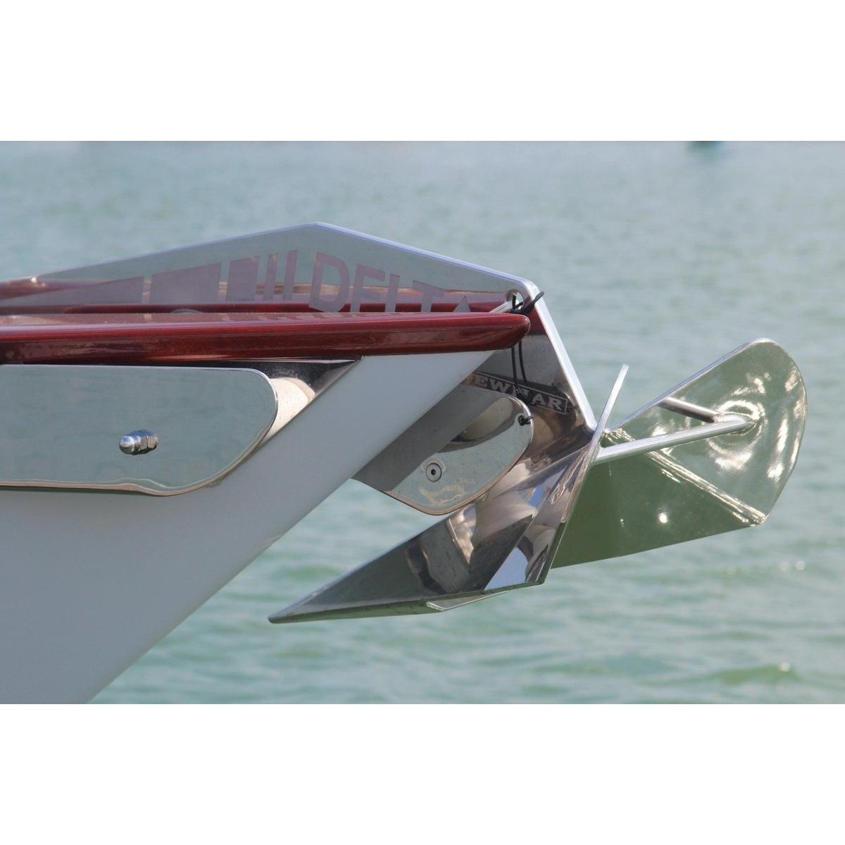 Lewmar Qualifies for Free Shipping LewmarDelta Stainless Steel Anchor 14 lb #0057306