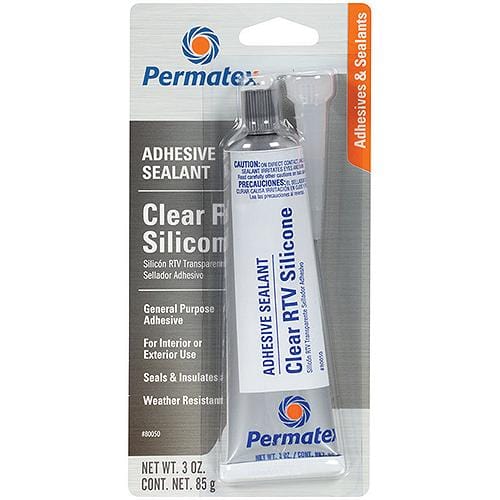 Loctite-Permatex Qualifies for Free Shipping Loctite-Permatex Silicone Sealant Clear 3 oz Perm #80050