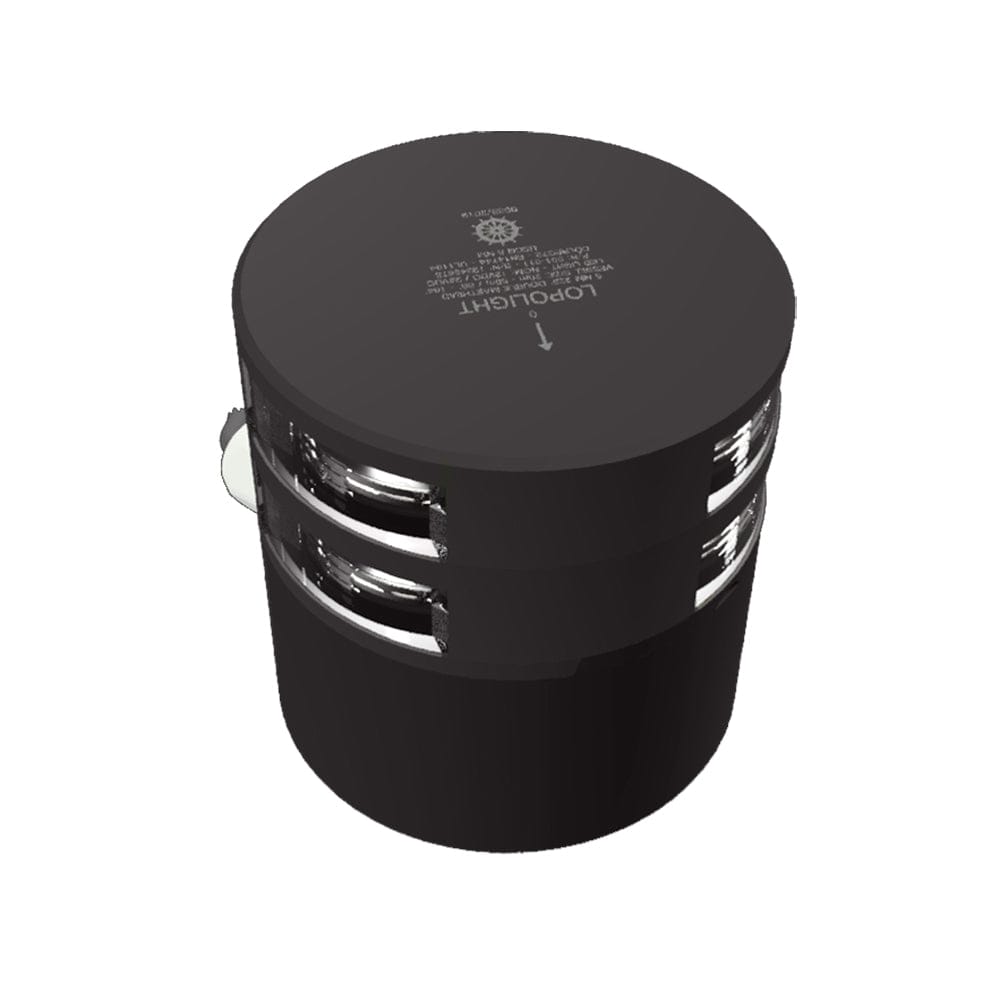 Lopolight Qualifies for Free Shipping Lopolight Double Masthead Light 3nm Black Housing #201-011KLST-B
