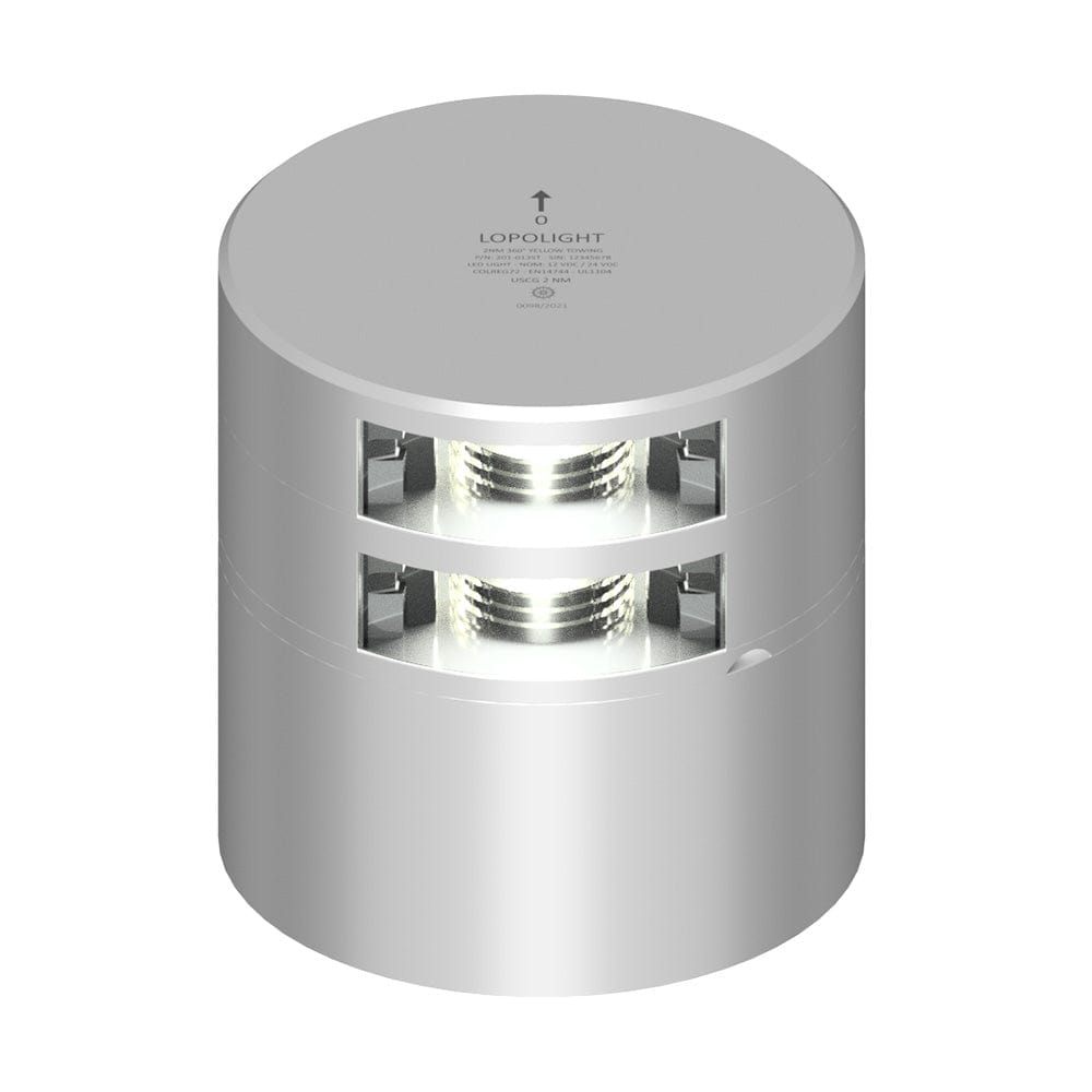 Lopolight Qualifies for Free Shipping Lopolight Double Stern Light 2nm with Connector & Alum Base #301-005ST-CSCD