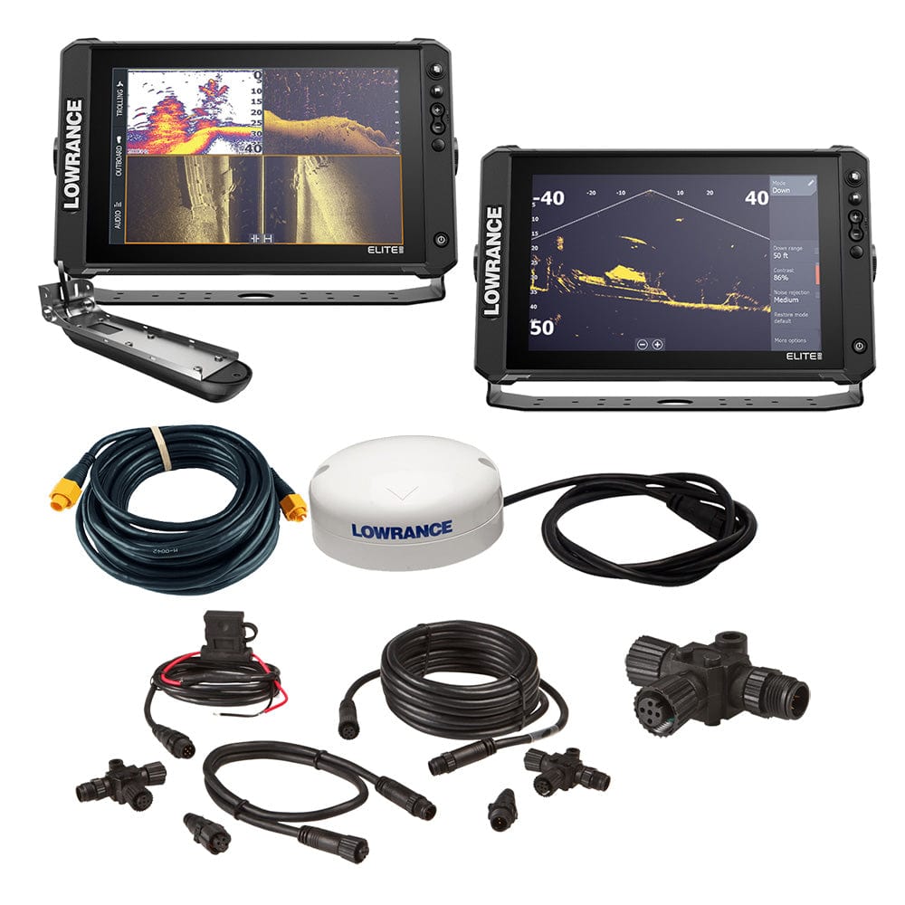 Lowrance Not Qualified for Free Shipping Lowrance Elite FS 12 BOAT in A BOX with Active Imaging 3-in-1 #000-16477-001