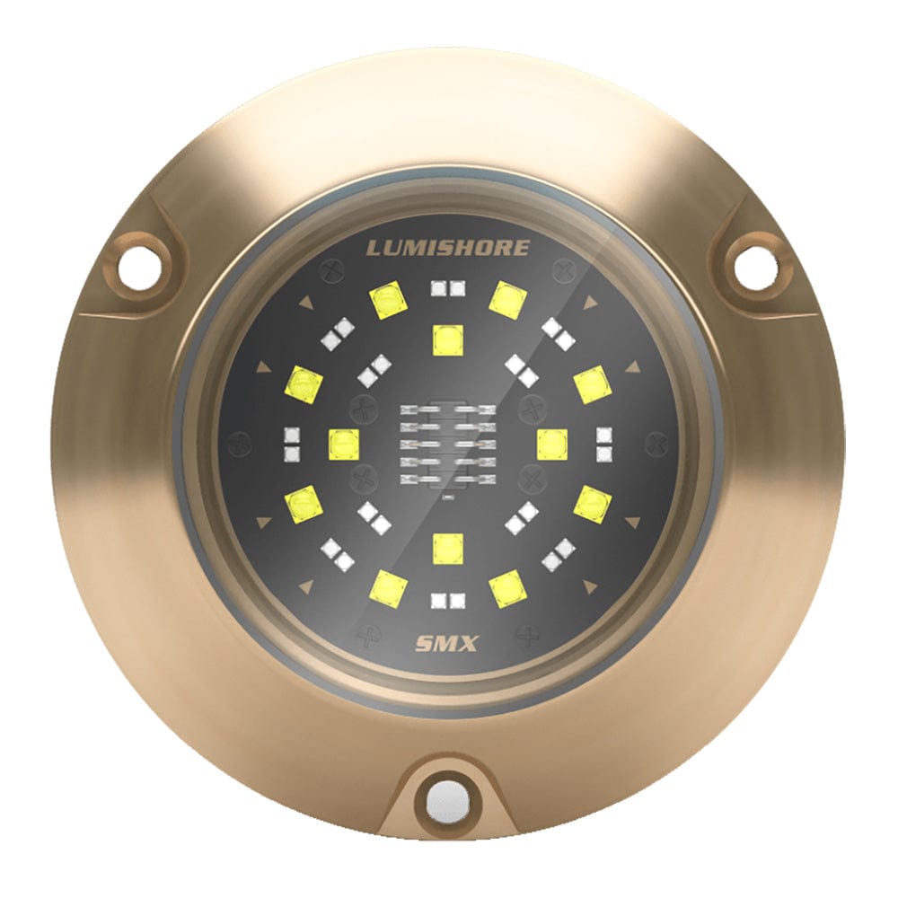 Lumishore Qualifies for Free Shipping Lumishore Eclipse SMX54 Single Surface Mount Underwater Light Blue/White #010-04505-00