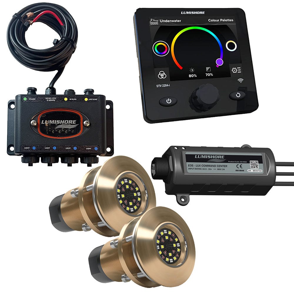 Lumishore Qualifies for Free Shipping Lumishore EOS TIX404 2 Lights Hub LUX Command Display #010-04531-00