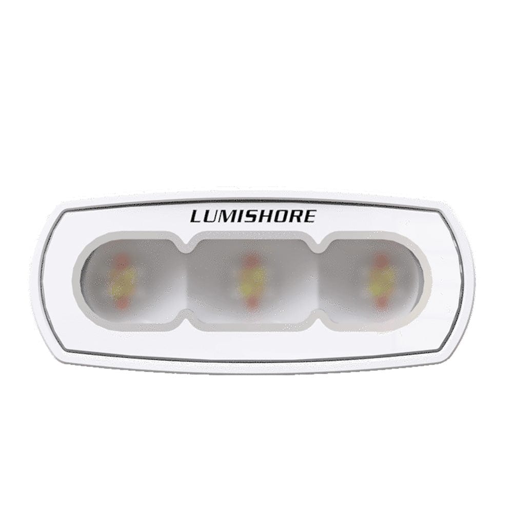 Lumishore Qualifies for Free Shipping Lumishore LUX 4" Flood Light White Housing #010-04459-00