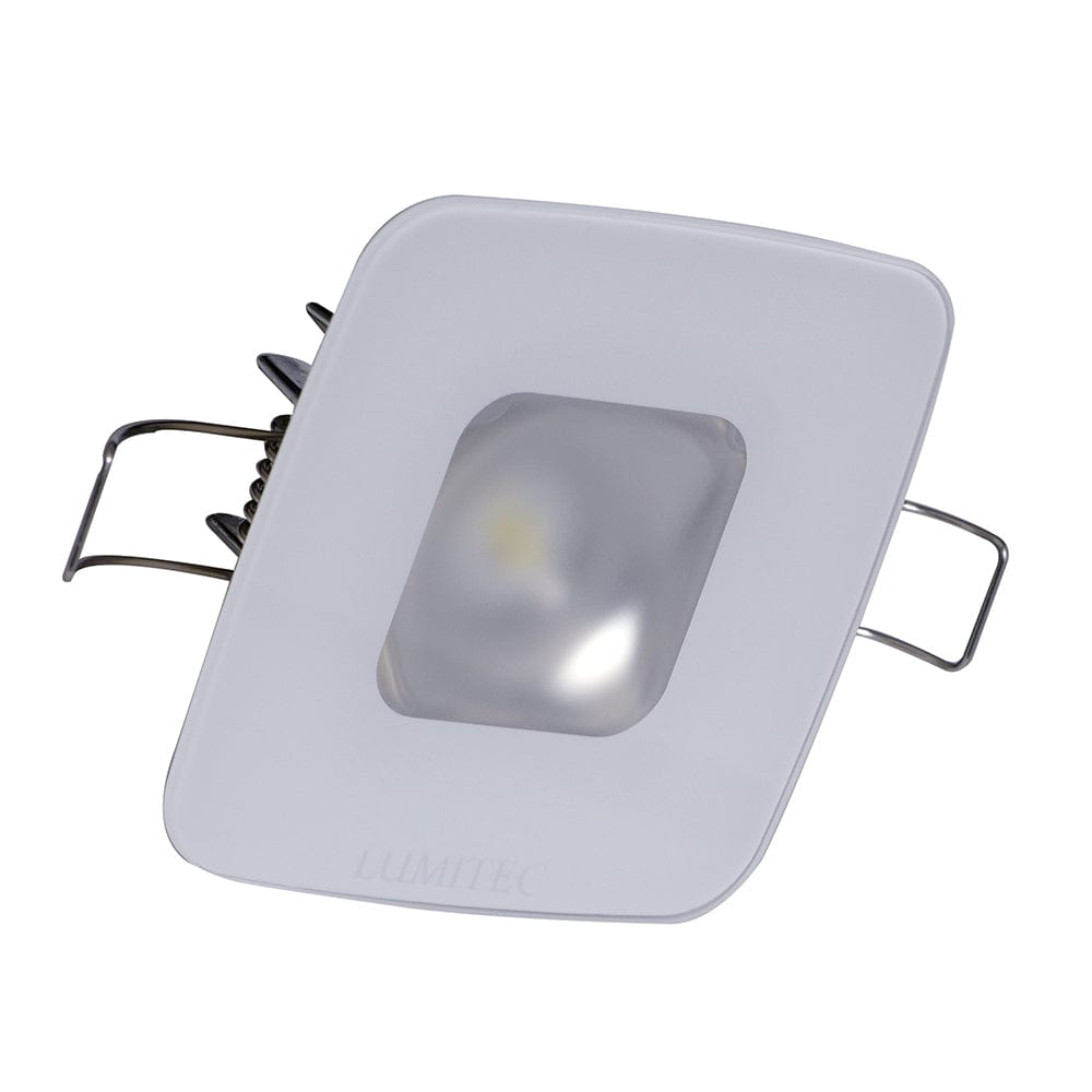 Lumitec Qualifies for Free Shipping Lumitec Square Mirage Down Light Warm White #116199