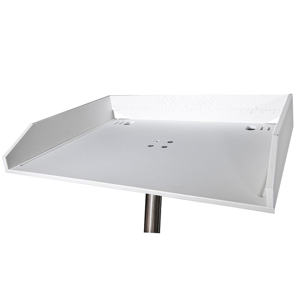 Magma Products Qualifies for Free Shipping Magma 16" x 20" White Fillet Table with LeveLock Mount #T10-424