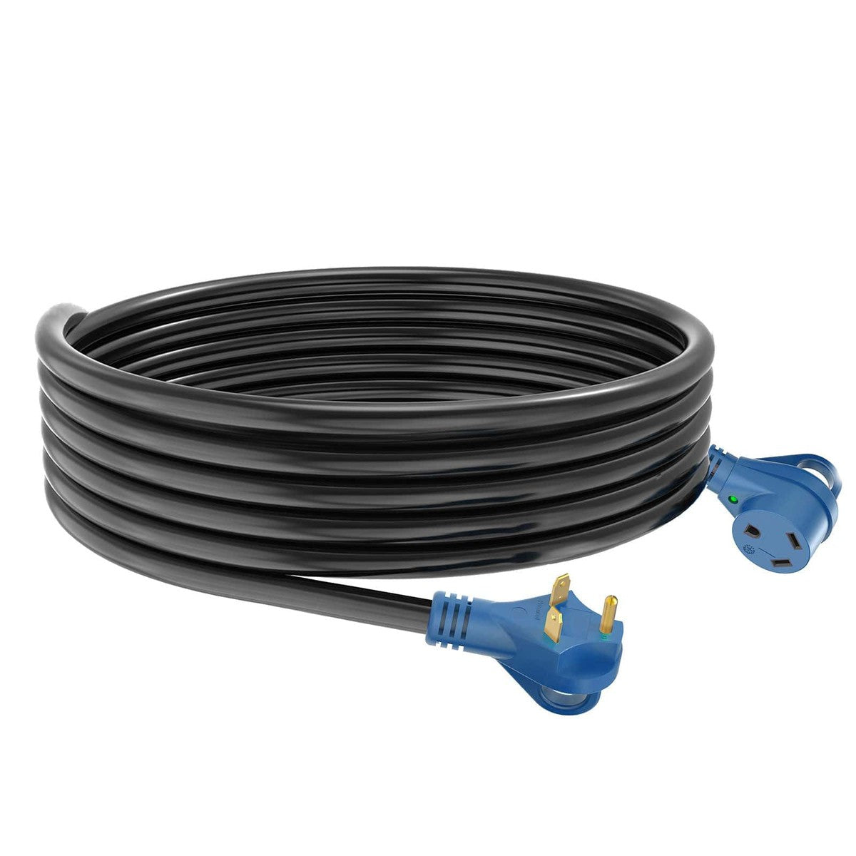 MAKERZ Qualifies for Free Shipping MAKERZ 30a RV Cord with Lights 25' NEMA TT-30P to NEMA TT-30R #228