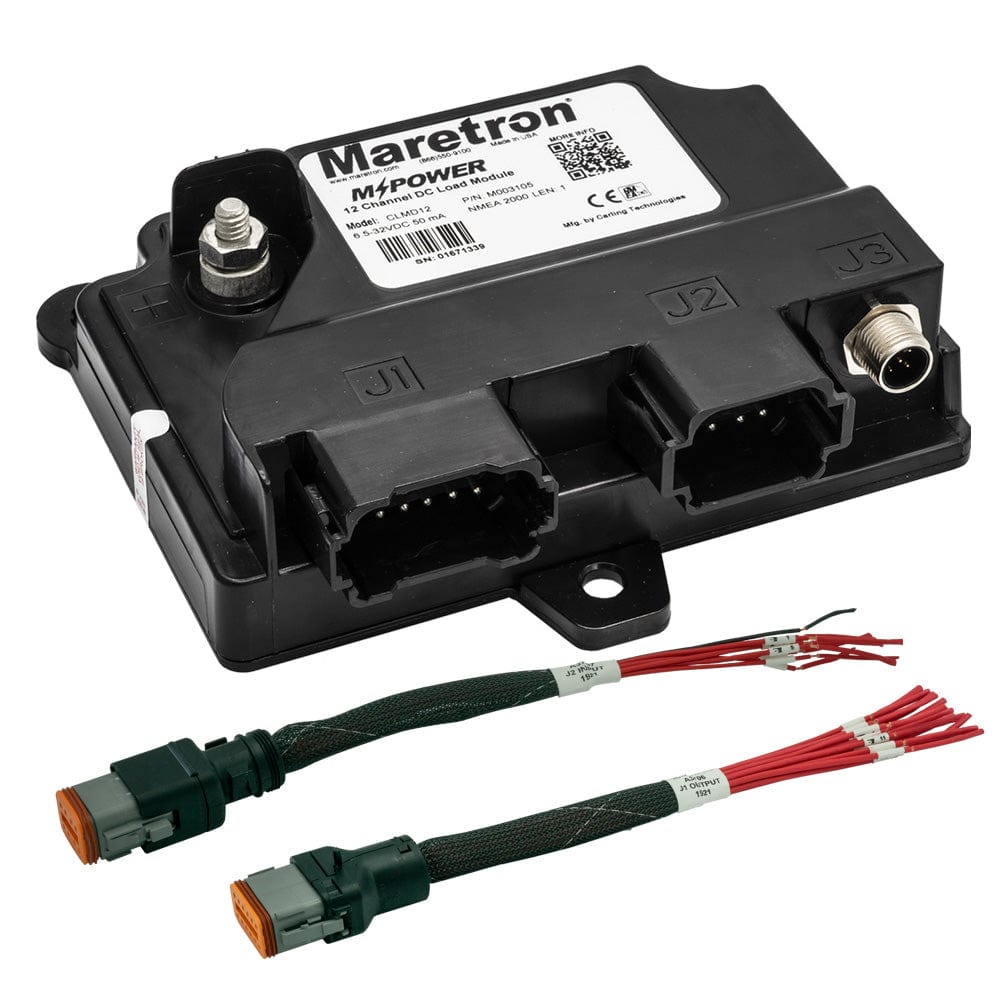 Maretron Qualifies for Free Shipping Maretron MPower 12-Channel DC Load Module NMEA 2K with J1 & J2 #CLMD12-R