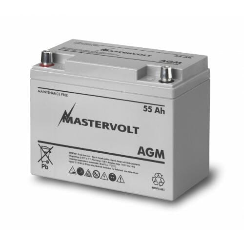 Mastervolt Oversized - Not Qualified for Free Shipping Mastervolt AGM 12v 55 Ah Battery #62000550
