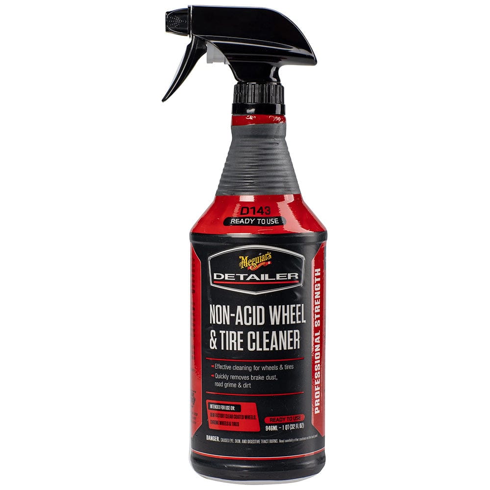 Meguiar's Qualifies for Free Shipping Meguiar's Professional Non Acid Wheel & Tire Cleaner 32 oz #DRTU14332