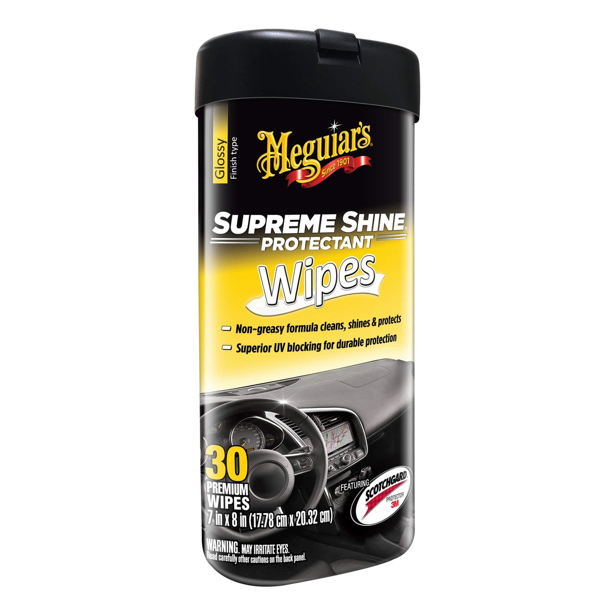 Meguiar's Qualifies for Free Shipping Meguiar's Supreme Shine Wipes 30 Wipes #G4000