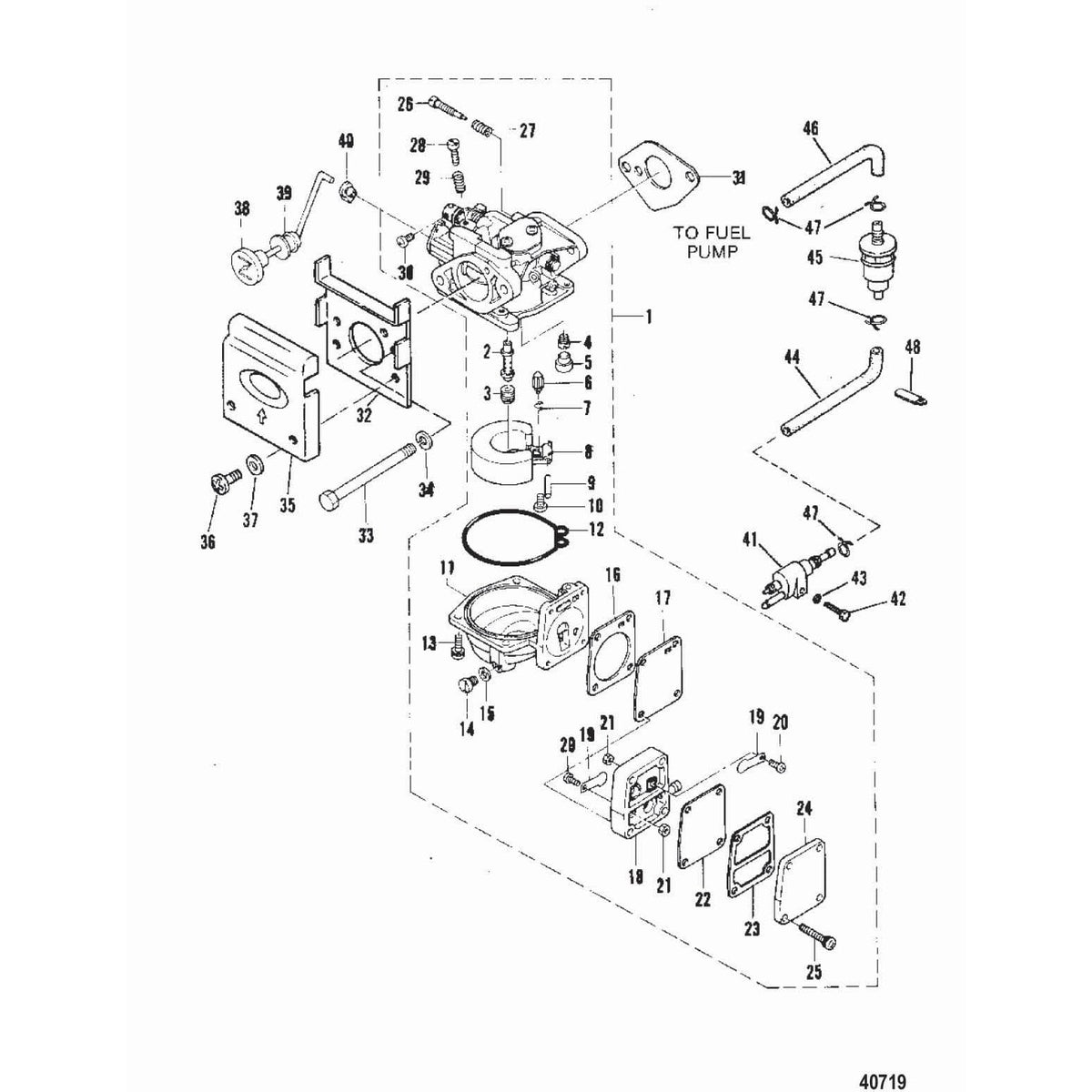 Mercury Marine Qualifies for Free Shipping Mercury Diaphragm #16275