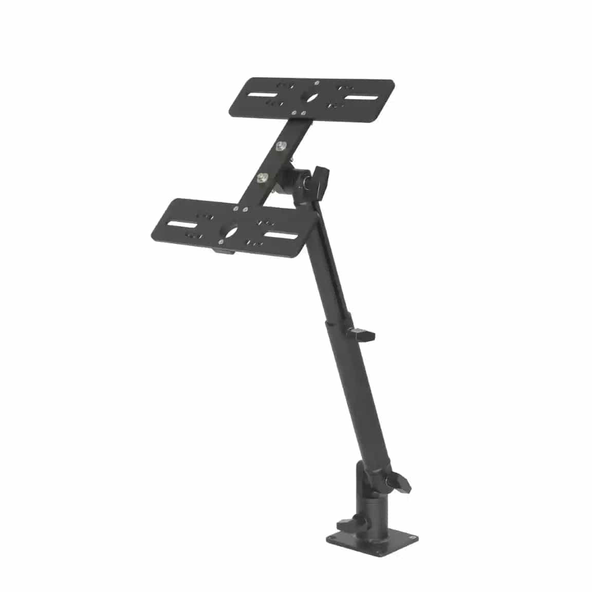 Millennium Outdoors Qualifies for Free Shipping Millennium Outdoors Double Monitor Mount Black #MM-002-BL