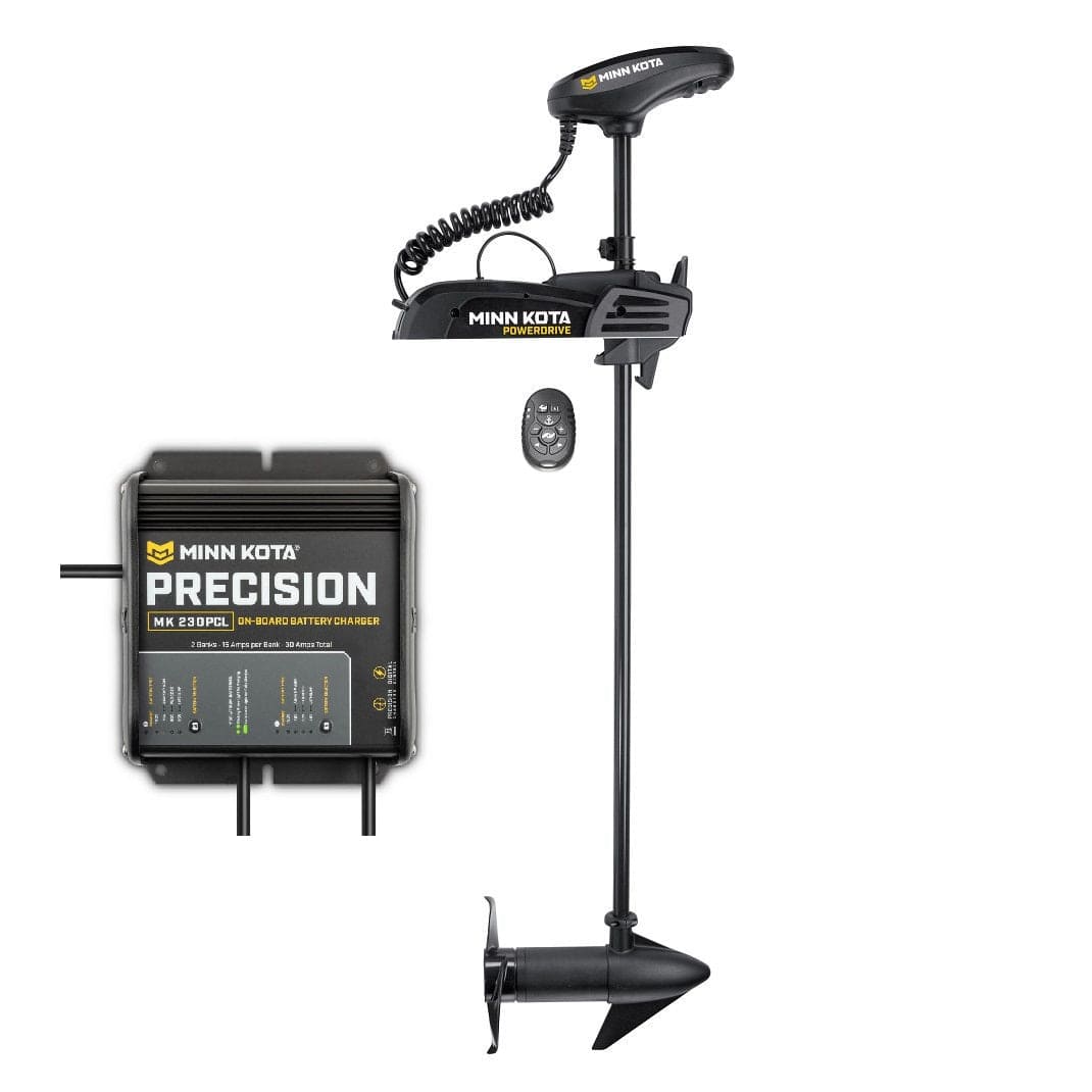 Minn Kota Not Qualified for Free Shipping Minn Kota Powerdrive 55 54" Micro Remote & MK230PCL #1358451-MK230PCL