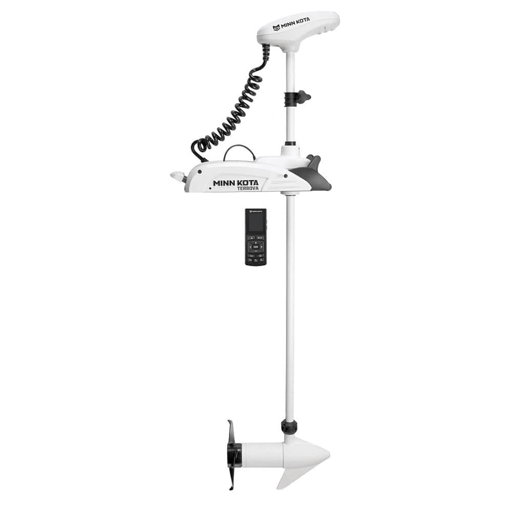 Minn Kota Not Qualified for Free Shipping Minn Kota Riptide Terrova 55 Wireless Remote 12v 55 lb 54" Reman #1377753