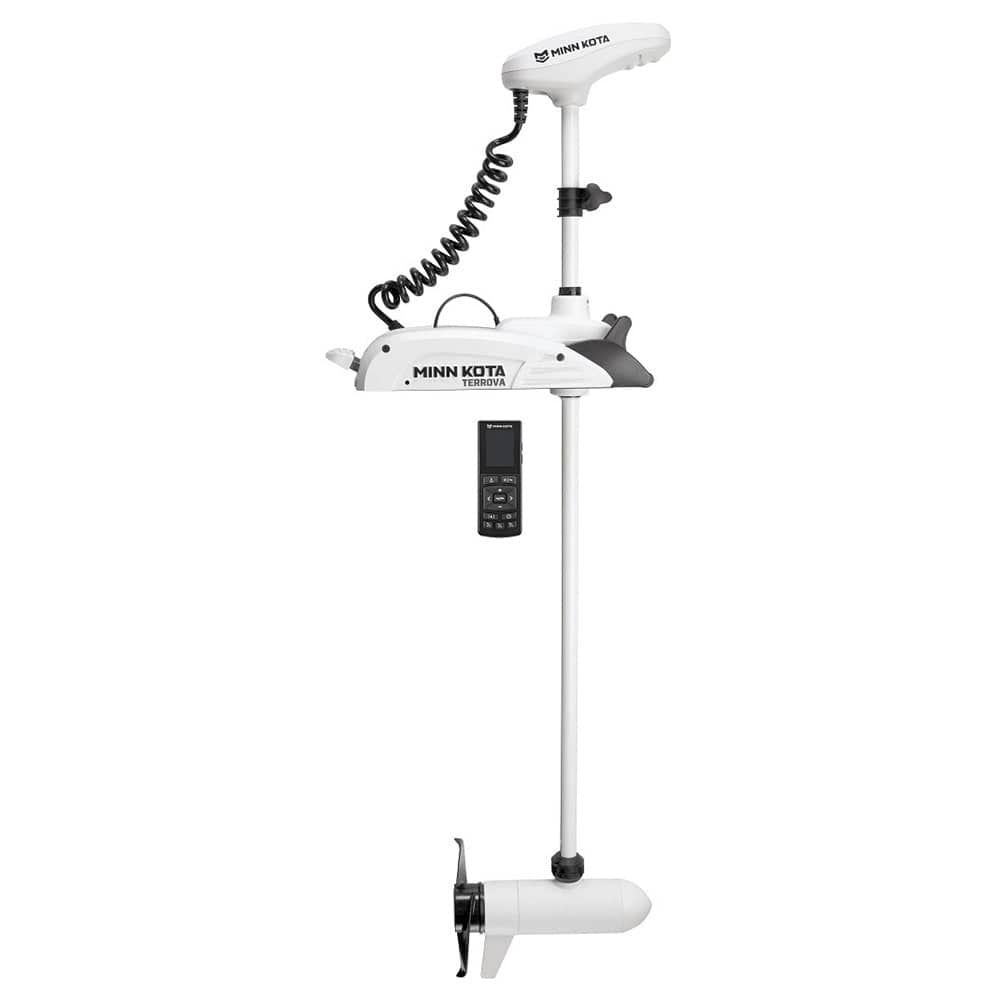 Minn Kota Not Qualified for Free Shipping Minn Kota Riptide Terrova 80 Wireless Remote 24v 80 lb 54" Reman #1377757