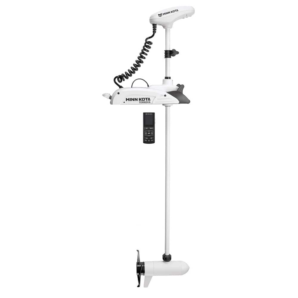 Minn Kota Not Qualified for Free Shipping Minn Kota Riptide Terrova 80 Wireless Remote 24v 80 lb 60" Reman #1377758
