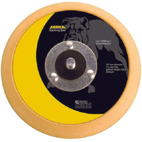 Mirka Abrasives Qualifies for Free Shipping Mirka Abrasives 5" Vinyl Faced Backup Pad, Medium #105