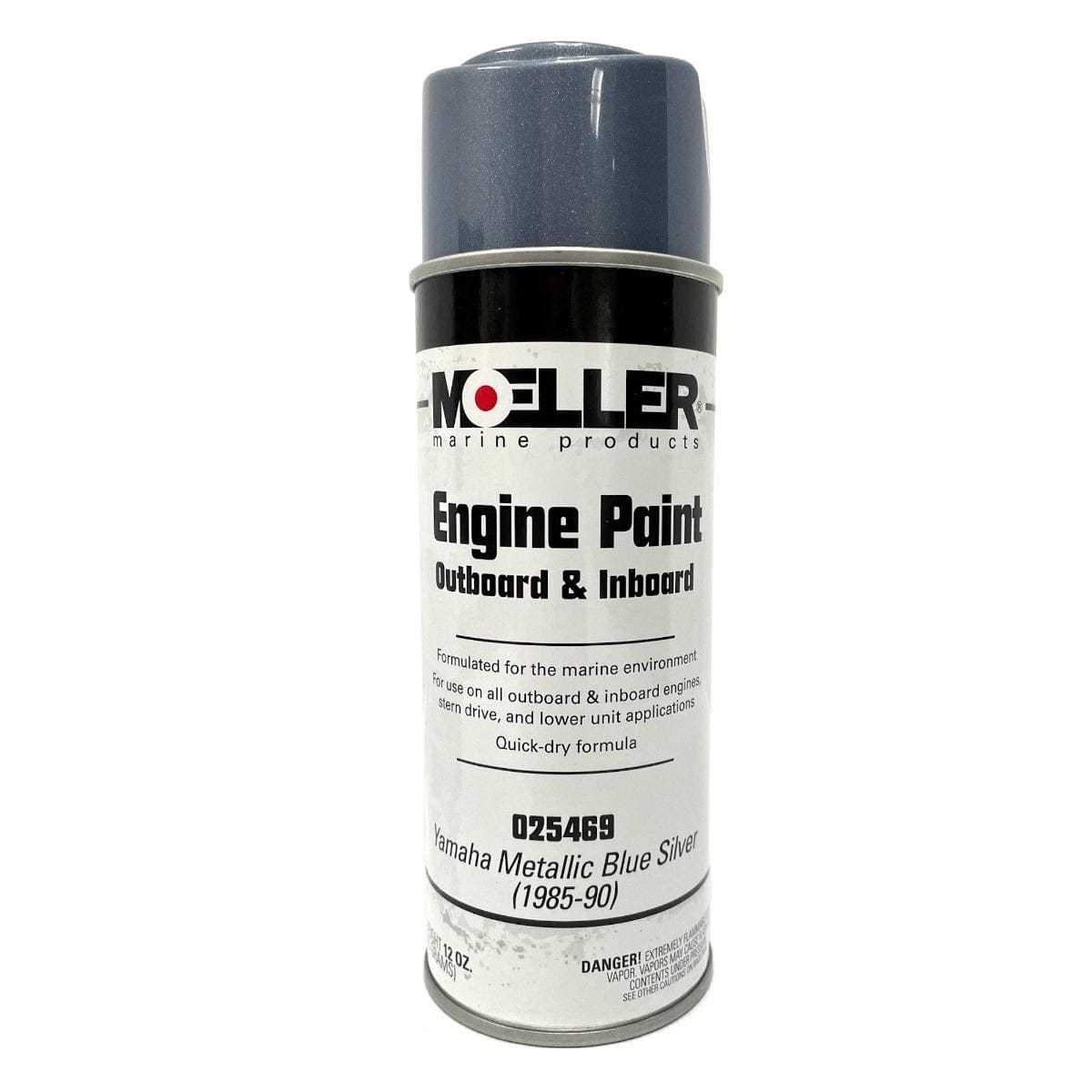 Moeller Qualifies for Free Ground Shipping Moeller Color Vision Paint 85-90 Yamaha Metallic Blue Silver #025469