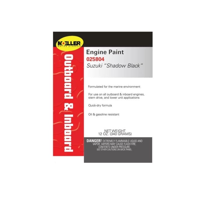 Moeller Qualifies for Free Ground Shipping Moeller Color Vision Paint Suzuki Shadow Black #025804