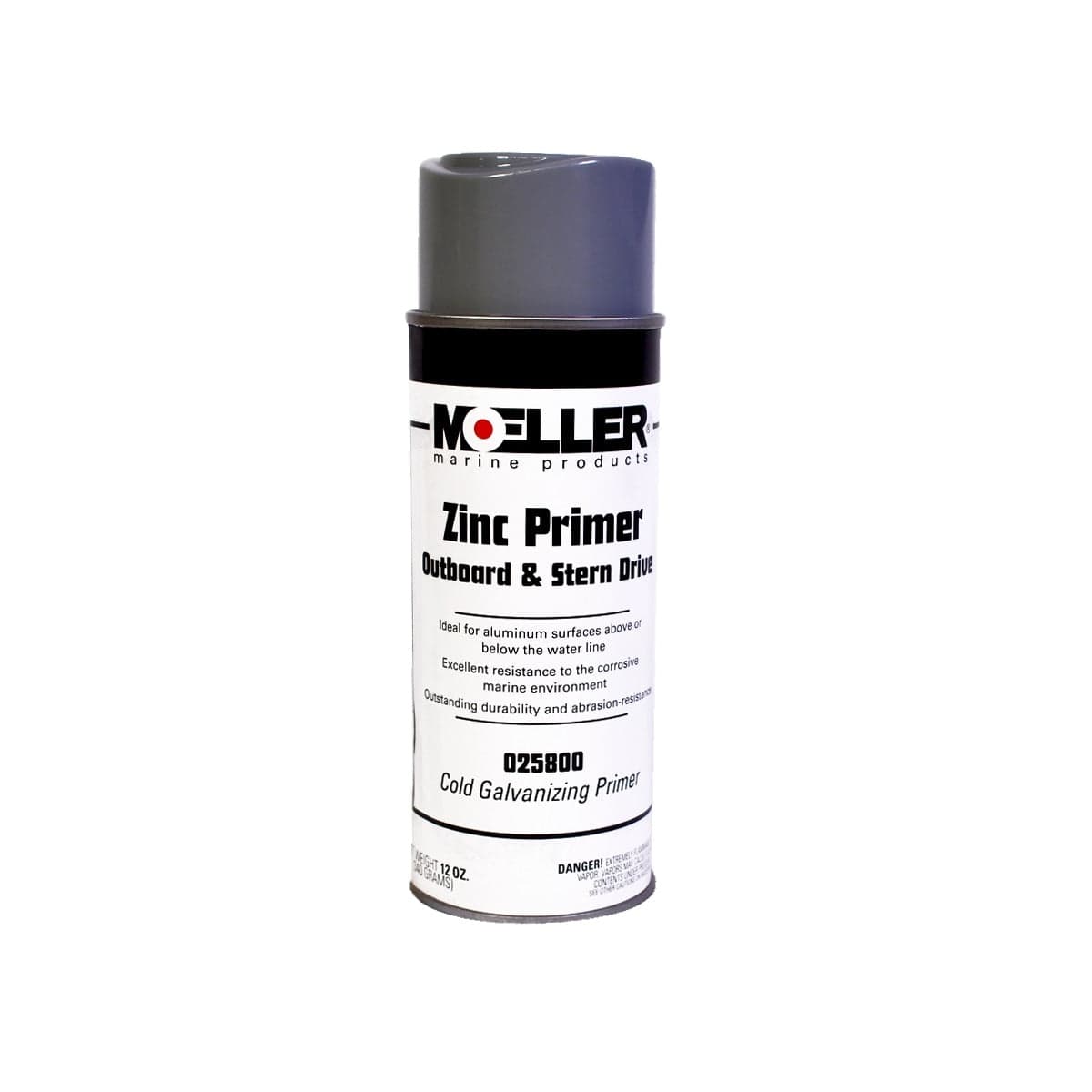 Moeller Qualifies for Free Shipping Moeller Grey Zinc Cold Galvanizing Primer #025800