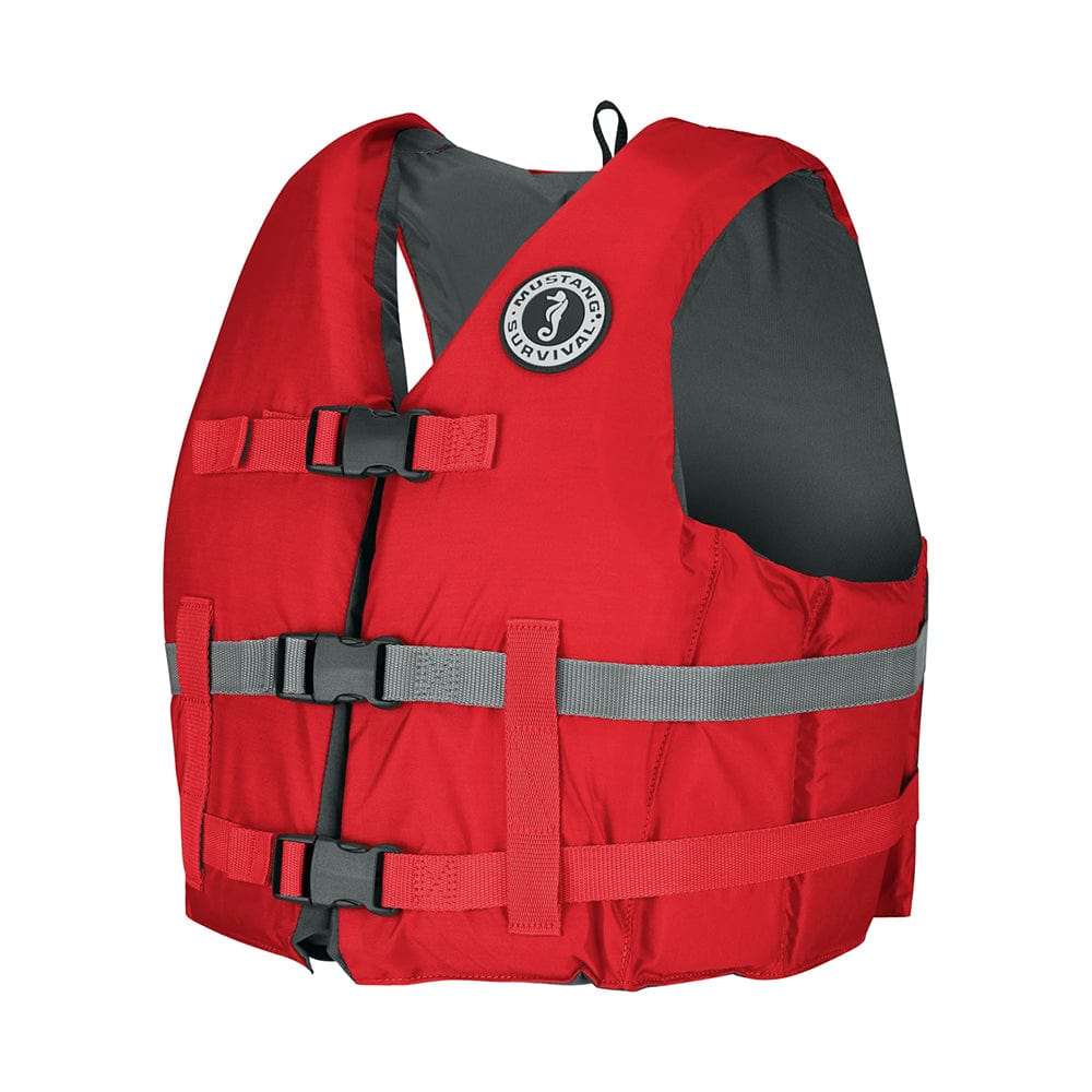 Mustang Survival Qualifies for Free Shipping Mustang Livery Foam Vest M/L Red #MV7010-4-M/L
