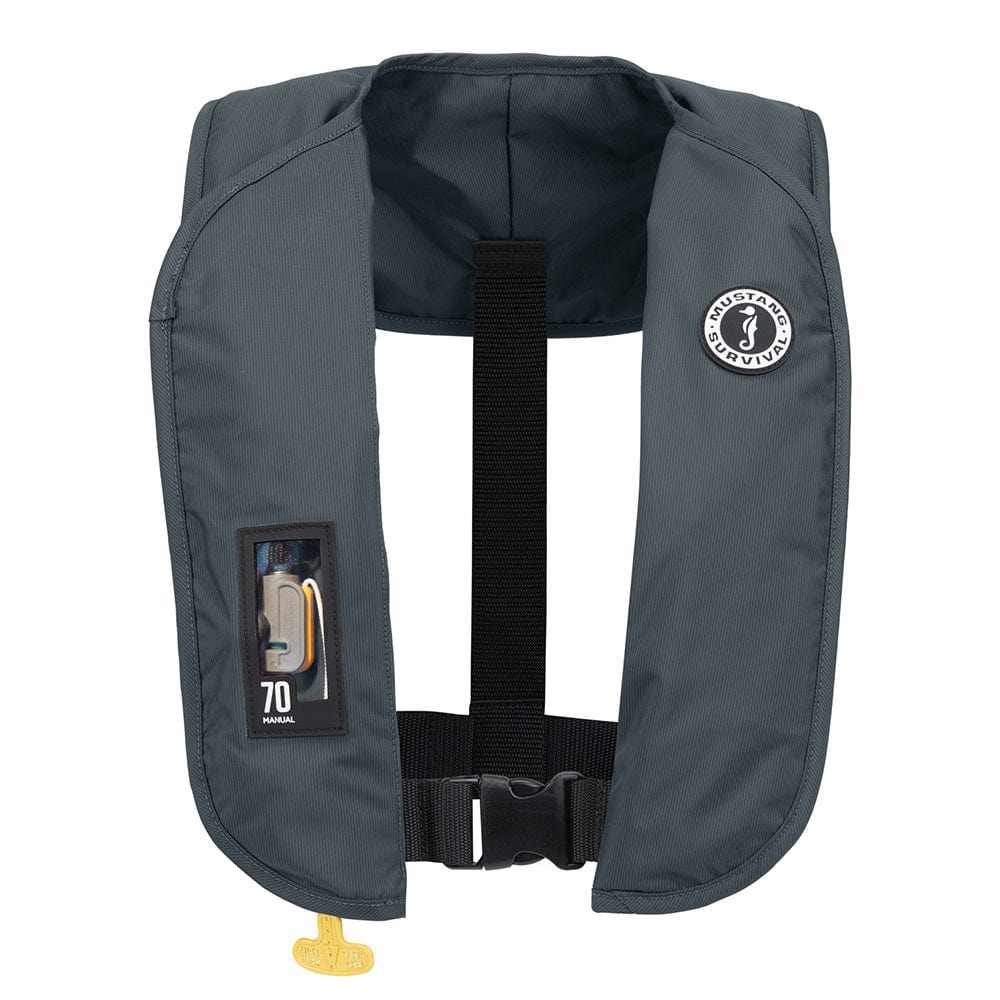 Mustang Survival Qualifies for Free Shipping Mustang MIT 70 Manual Inflatable PFD Admiral Gray #MD4041-191-0-202