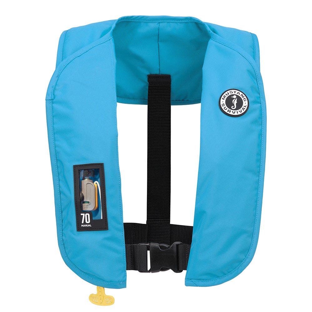Mustang Survival Qualifies for Free Shipping Mustang MIT 70 Manual Inflatable PFD Azure Blue #MD4041-268-0-202