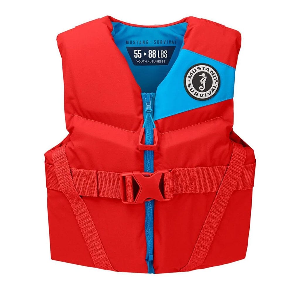Mustang Survival Qualifies for Free Shipping Mustang Survival Youth Rev Foam Vest Imperial Red #MV357002-277-0