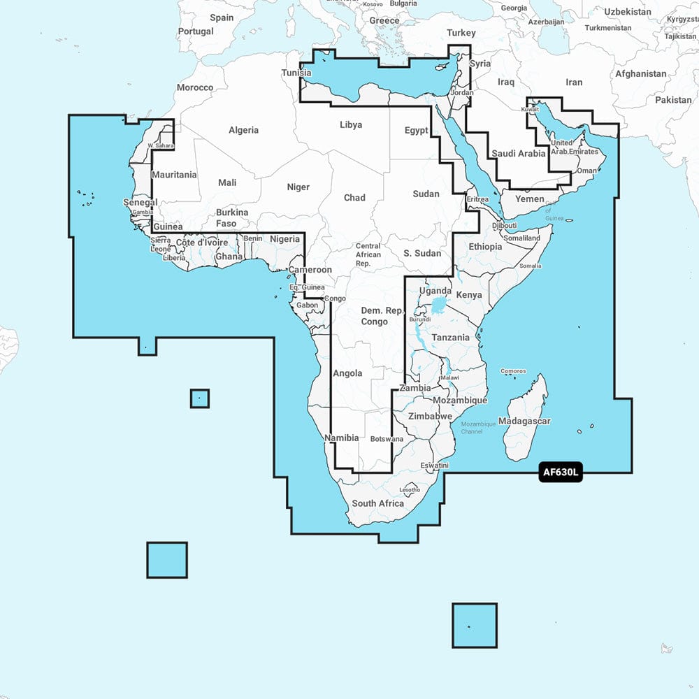 Navionics Qualifies for Free Shipping Navionics NAAF30L Africa Middle East #010-C1307-30