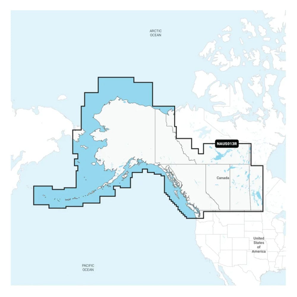 Navionics Qualifies for Free Shipping Navionics NAUS013R Canada West & Alaska #010-C1467-30