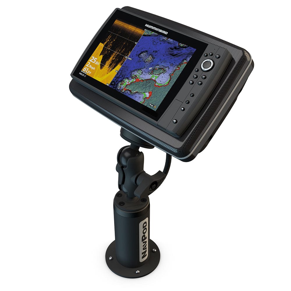 NavPod Not Qualified for Free Shipping NavPod Pedastal Pod RAM Series Pre-Cut Humminbird Helix #PEDRS5200-01-C