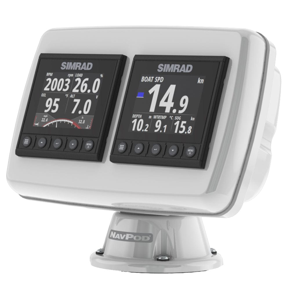NavPod Not Qualified for Free Shipping NavPod PowerPod Pre-Cut for Two Simrad IS42/B&G Triton/Ap44 #PP4503