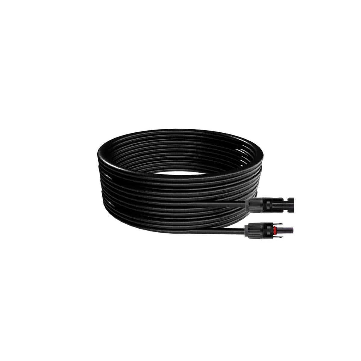 Newpowa America Qualifies for Free Shipping Newpowa America 50' Black 10 AWG MC4 Wire #NPC-50FT