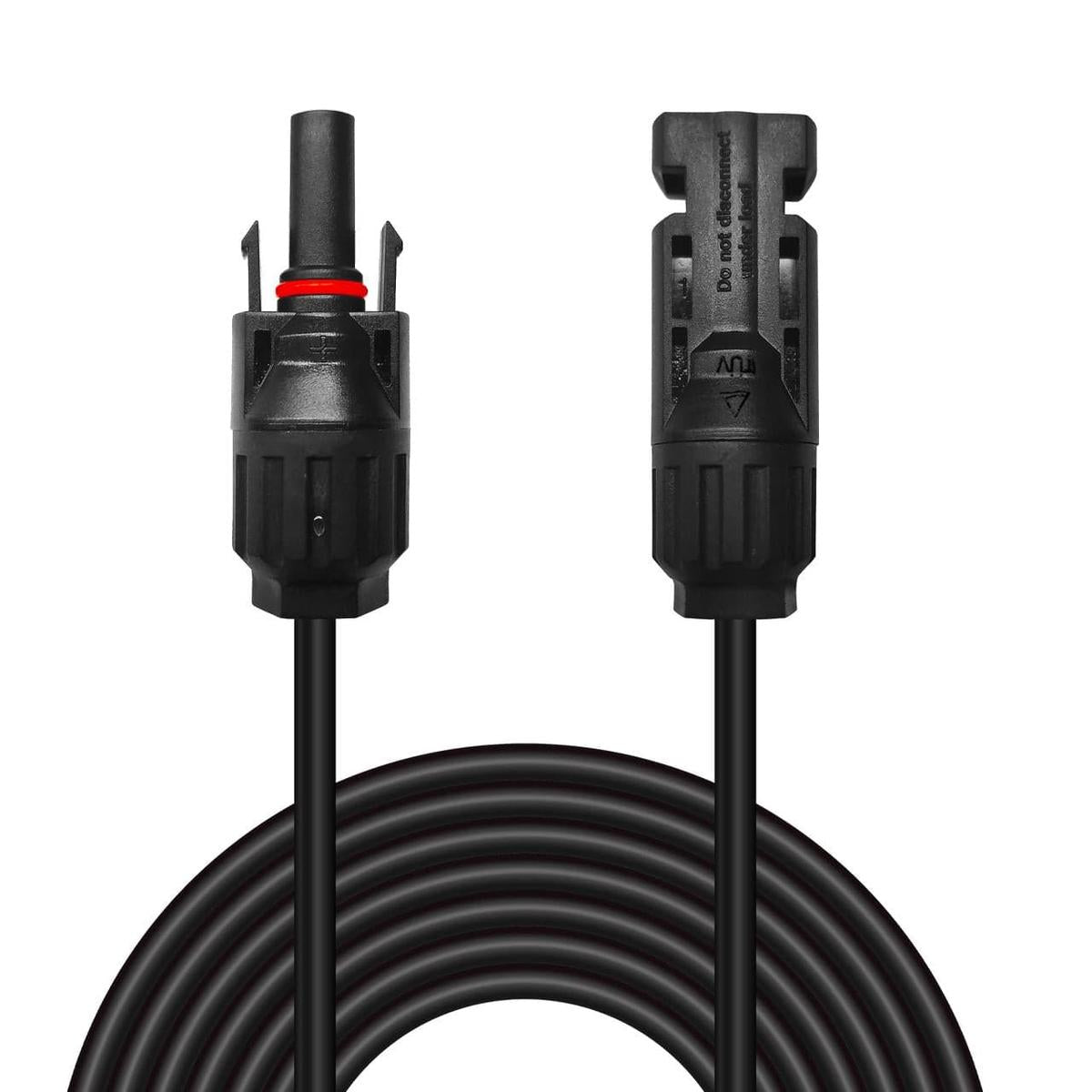 Newpowa America Qualifies for Free Shipping Newpowa America 50' Black 10 AWG MC4 Wire #NPC-50FT