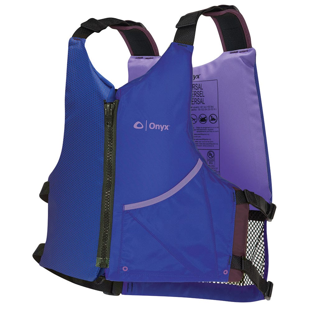 Onyx Outdoor Qualifies for Free Shipping Onyx Universal Paddle PFD Adult Universal Blue #121900-600-004-24