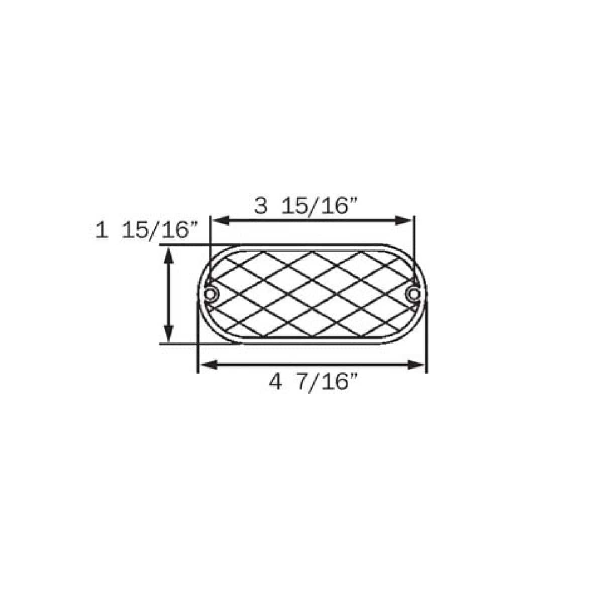 Optronics Qualifies for Free Shipping Optronics Oblong Stick-On Reflector #RE12AK