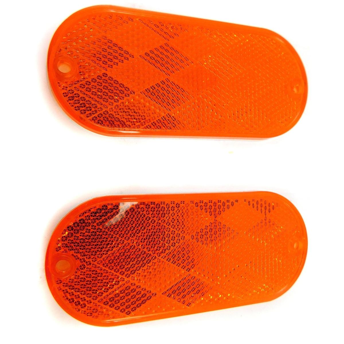 Optronics Qualifies for Free Shipping Optronics Oblong Stick-On Reflector #RE12AK