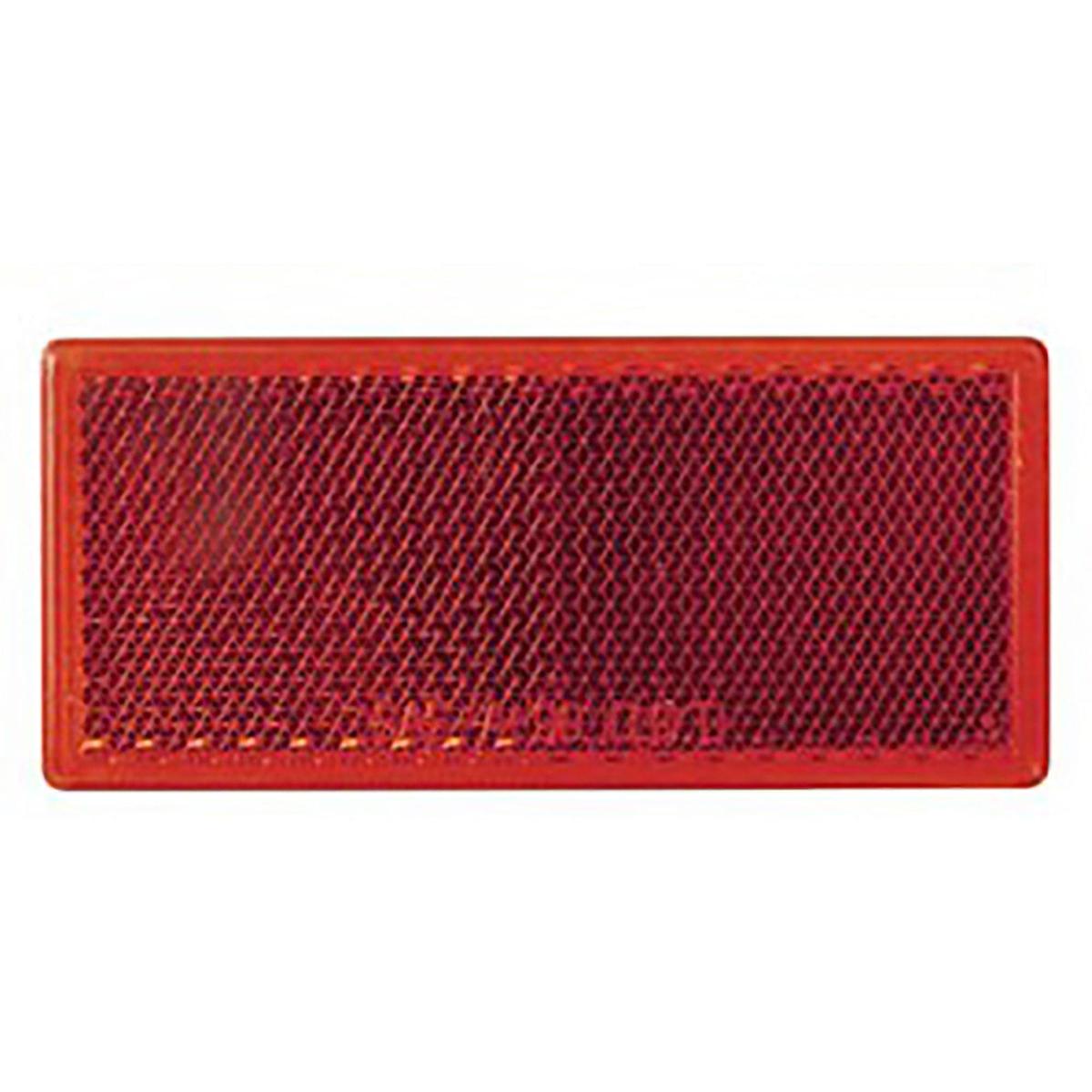 Optronics Qualifies for Free Shipping Optronics Red Compact Rectangular Reflectors 2-pk #RE10RK
