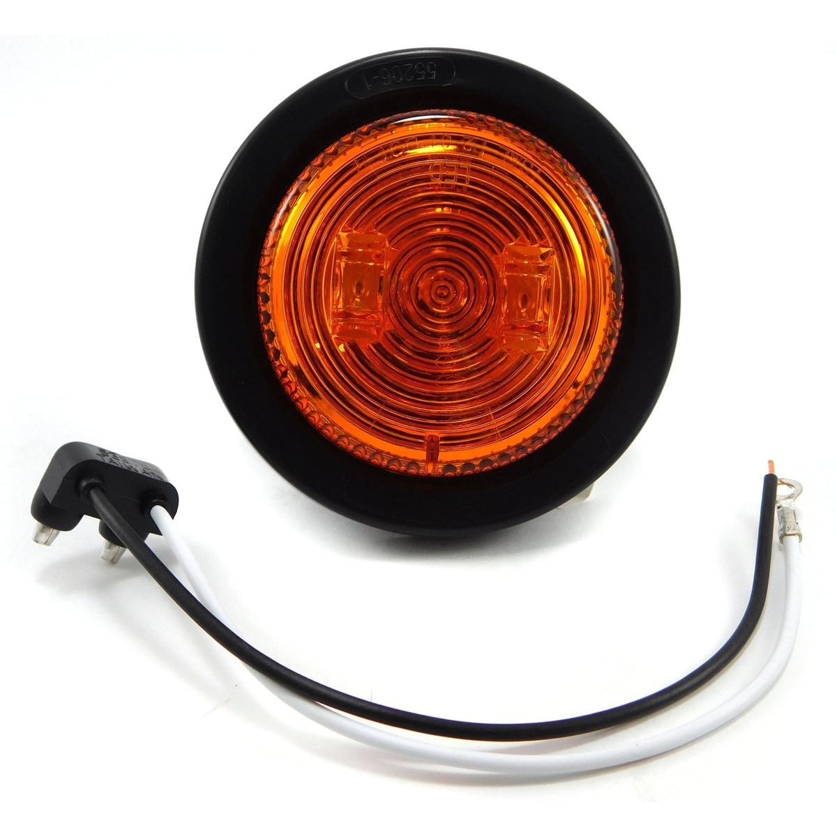 Optronics Qualifies for Free Shipping Optronics Yellow 2.5" LED Round Clearance Light #MCL527AK