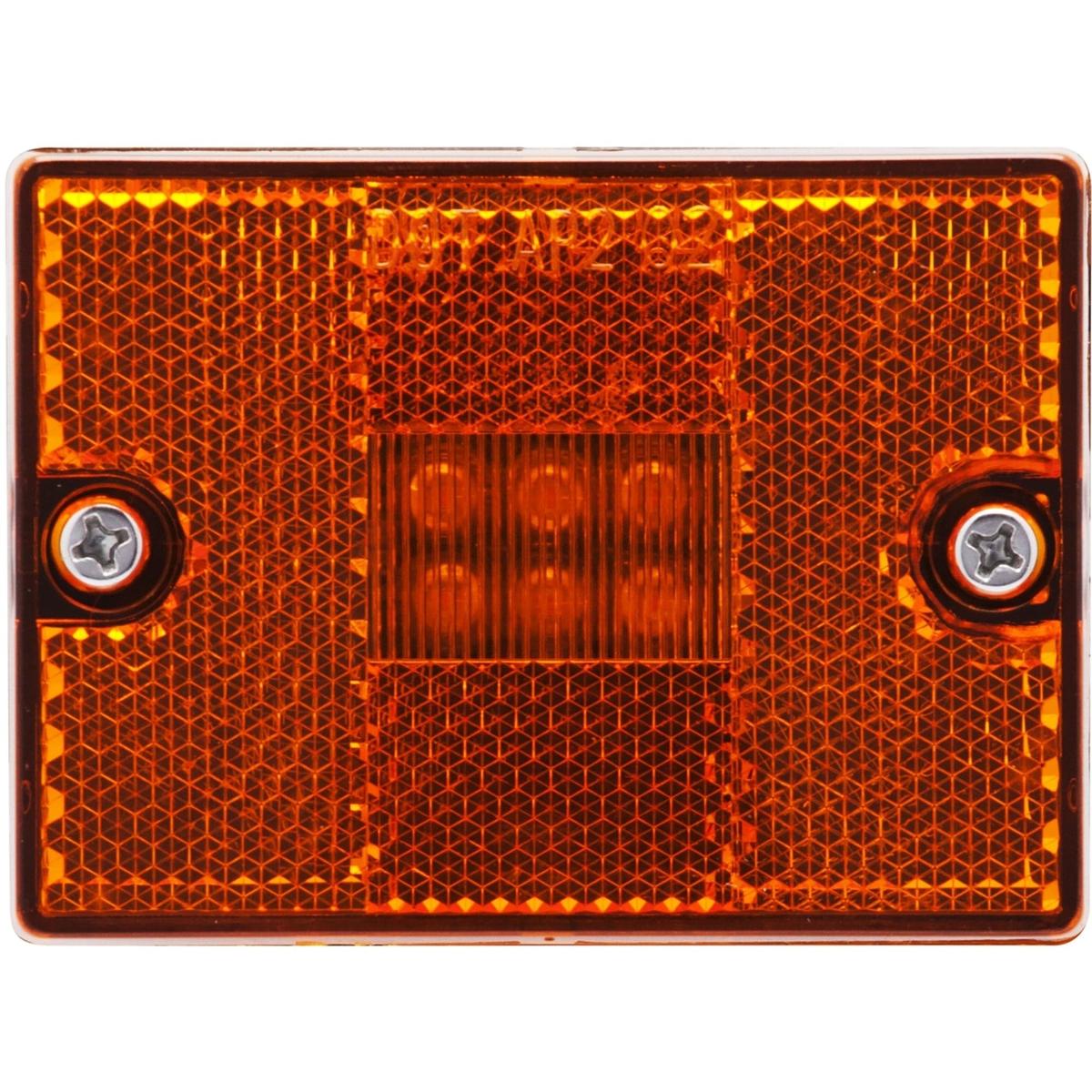 Optronics Qualifies for Free Shipping Optronics Yellow LED Stud Mount Clearance-Marker Light #MCL36AS