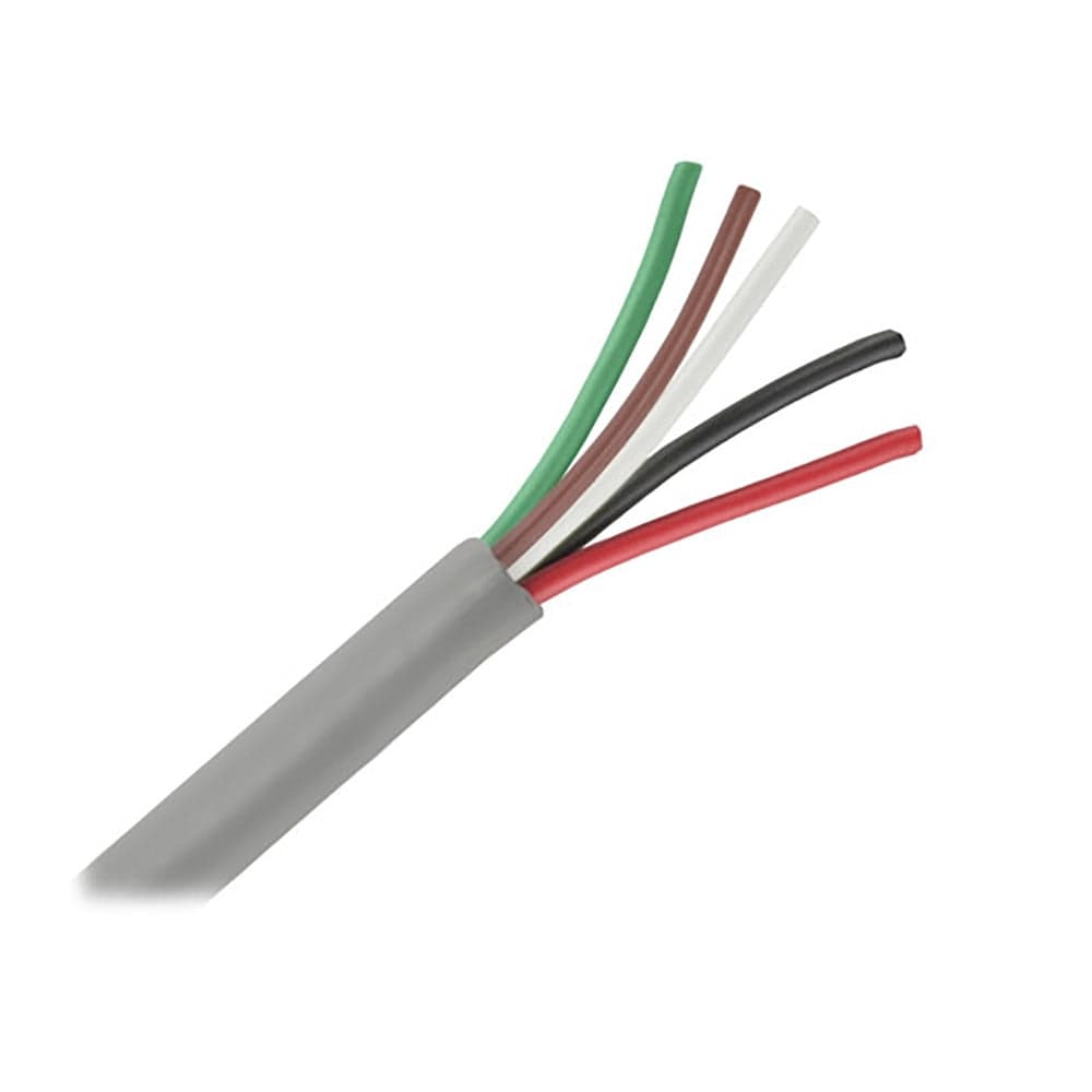Pacer Group Qualifies for Free Shipping Pacer 18/5 Multi-Conductor Cable Unshielded 80c 300v Gray Jacket #M18/5-25
