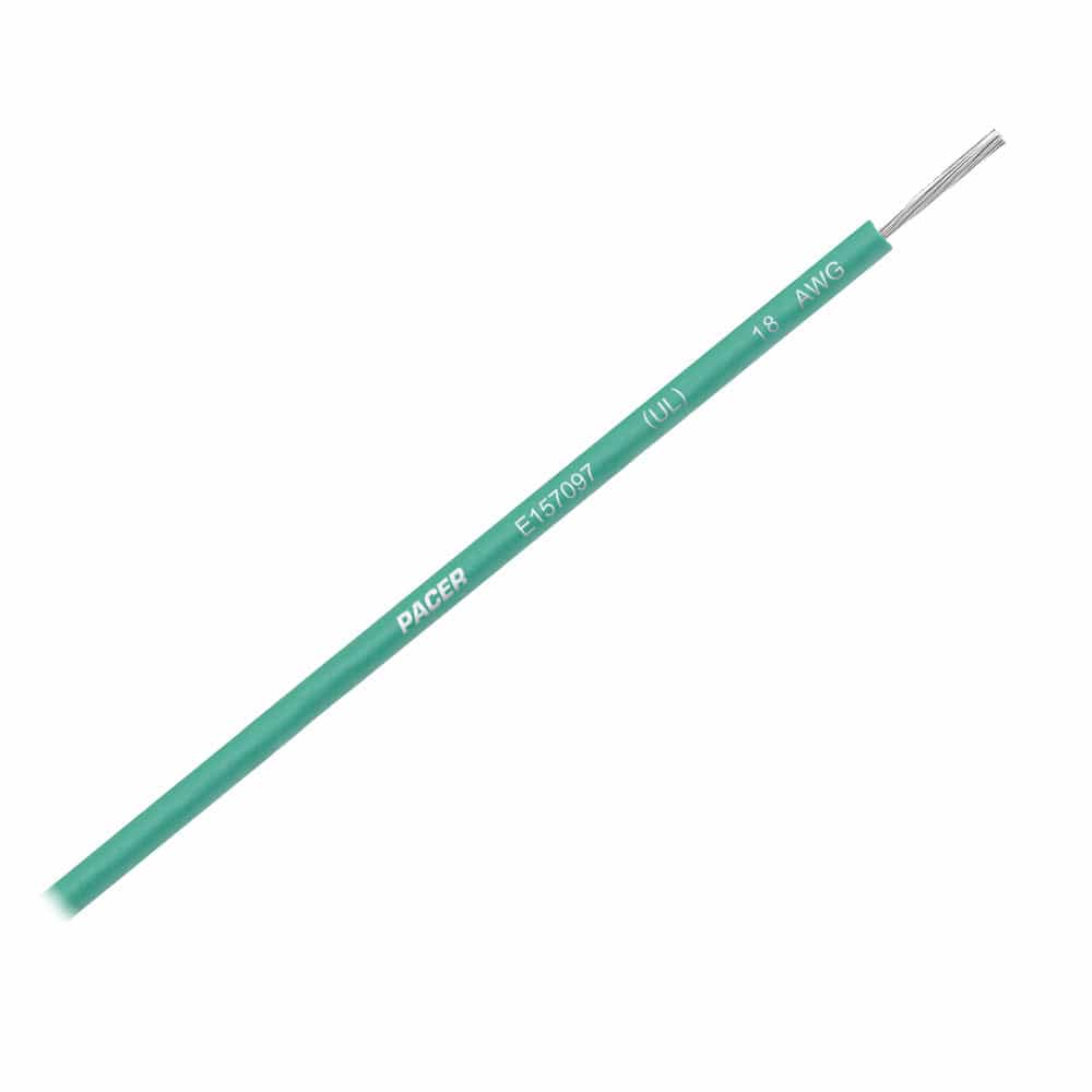 Pacer Group Qualifies for Free Shipping Pacer Green 35' 18 AWG UL #WUL18GN-35
