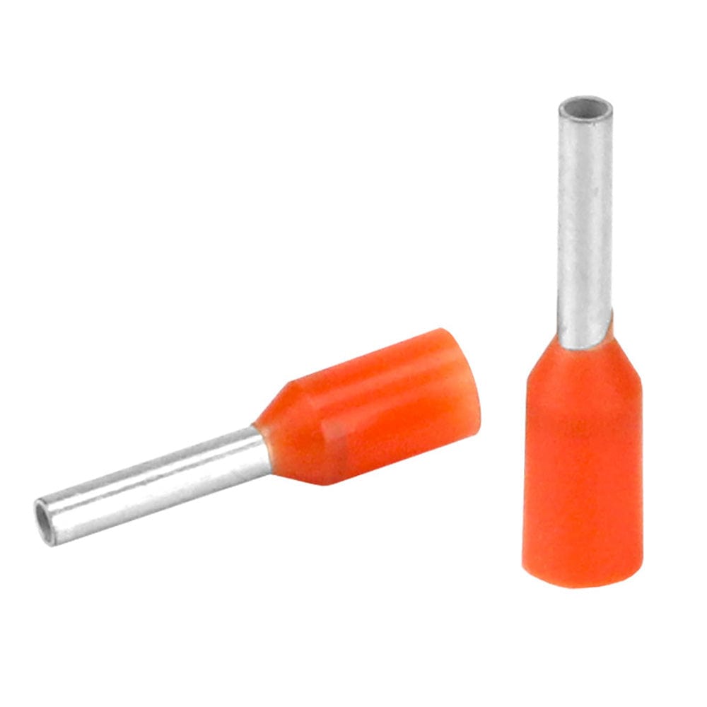 Pacer Group Qualifies for Free Shipping Pacer Orange 20-22 AWG Ferrule 6mm 25-pk #TFRL22-6MM-25
