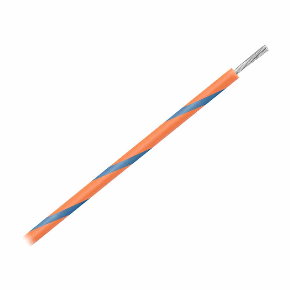 Pacer Group Qualifies for Free Shipping Pacer Orange with Blue Stripe 500' 16 AWG Wire #WUL16OR-6-500