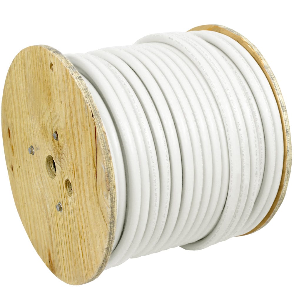 Pacer Group Not Qualified for Free Shipping Pacer White 250' 6 AWG Battery Cable #WUL6WH-250