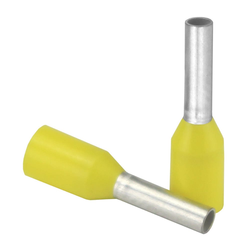 Pacer Group Qualifies for Free Shipping Pacer Yellow 16-18 AWG Ferrule 6mm 25-pk #TFRL18-6MM-25