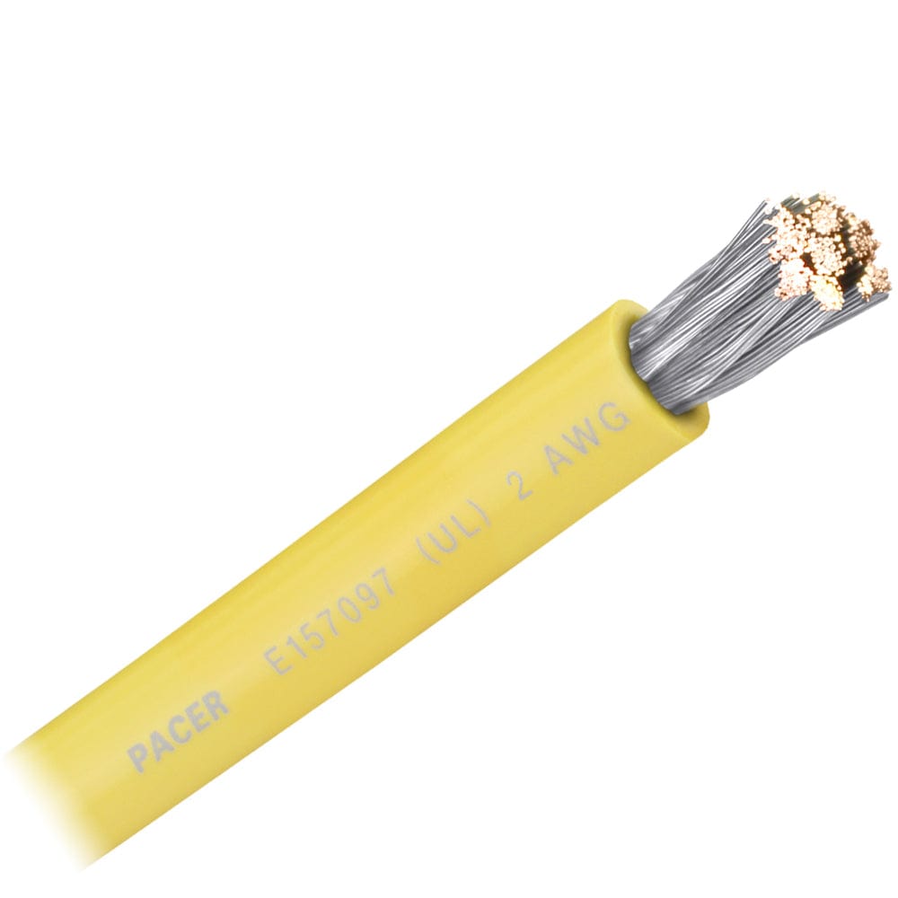 Pacer Group Qualifies for Free Shipping Pacer Yellow 2 AWG Battery Cable Sold by the Foot #WUL2YL-FT