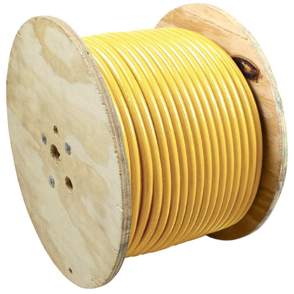 Pacer Group Truck Freight - Not Qualified for Free Shipping Pacer Yellow 500' 4 AWG Battery Cable #WUL4YL-500